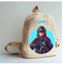 Текстильний рюкзак Дніпро