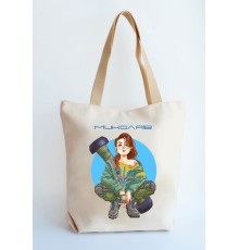 Летняя текстильная сумка под вышивку Николаев
