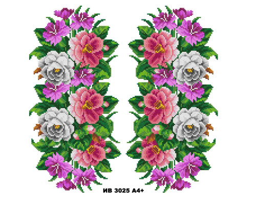 Наклейка с имитацией вышивки ИВ-3025