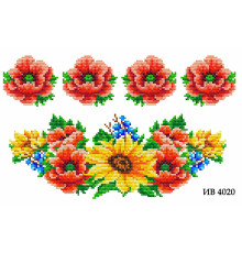 Наклейка с имитацией вышивки ИВ-4020