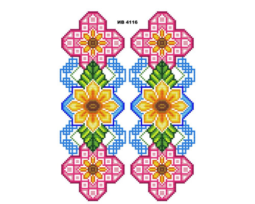 Наклейка с имитацией вышивки ИВ-4116