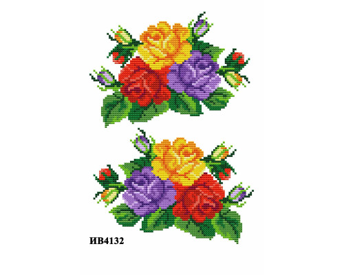 Наклейка с имитацией вышивки ИВ-4132