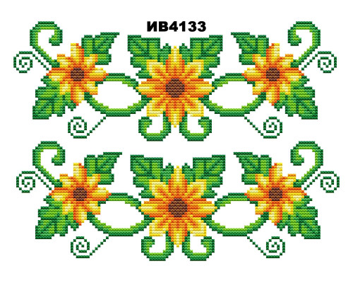 Наклейка с имитацией вышивки ИВ-4133