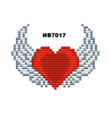 Наклейка с имитацией вышивки ИВ-7017