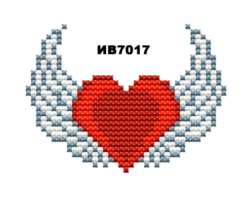 Наклейка с имитацией вышивки ИВ-7017