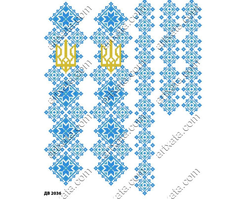 Термоналіпка для вишивки ДВ-2036