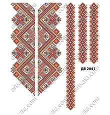 Термоналіпка для вишивки ДВ-2041