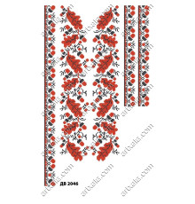 Термоналіпка для вишивки ДВ-2046