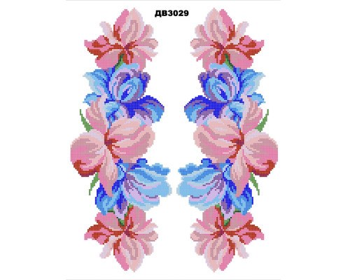 Термонаклейка для вышивки ДВ-3029