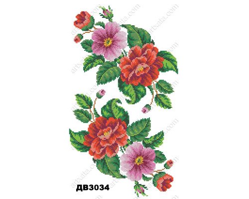 Термоналіпка для вишивки ДВ-3034