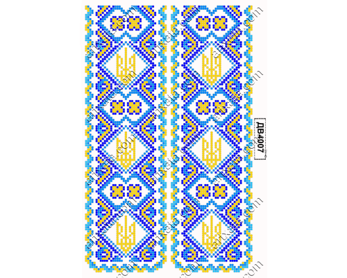 Термоналіпка для вишивки ДВ-4007