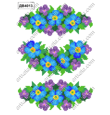 Термоналіпка для вишивки ДВ-4013