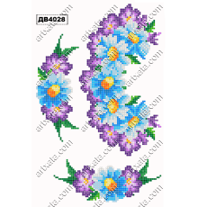 Термоналіпка для вишивки ДВ-4028