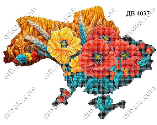 Термонаклейка для вышивки ДВ-4037