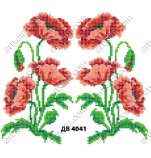 Термонаклейка для вышивки ДВ-4041