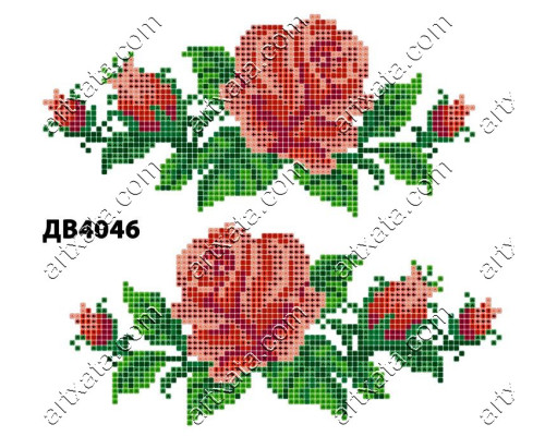 Термонаклейка для вышивания ДВ-4046