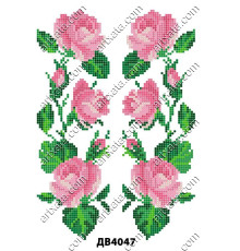 Термонаклейка для вышивания ДВ-4047