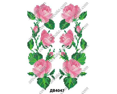 Термонаклейка для вышивания ДВ-4047