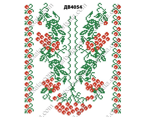Термонаклейка для вышивки ДВ-4054