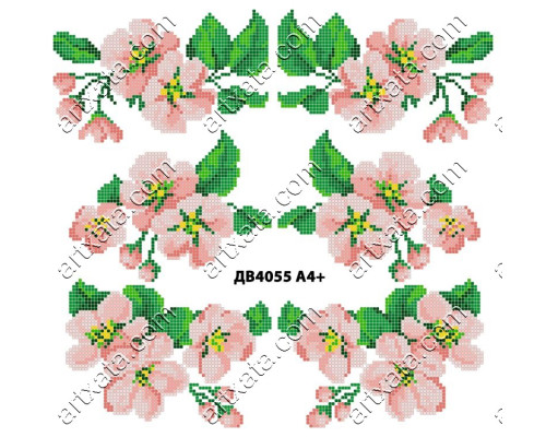 Термонаклейка для вышивки ДВ-4055