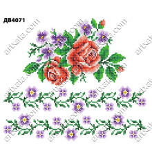 Термоналіпка для вишивки ДВ-4071