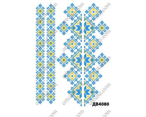 Термоналіпка для вишивки ДВ-4080