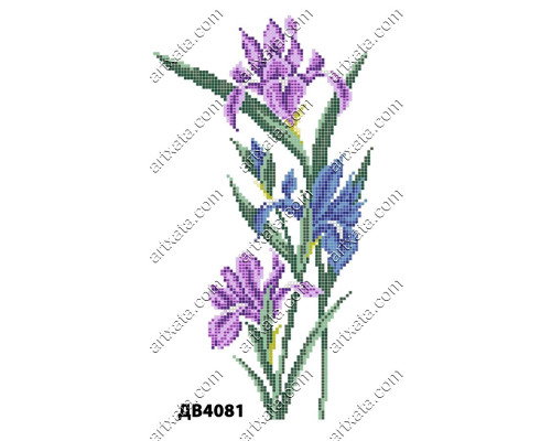 Термонаклейка для вышивки ДВ-4081