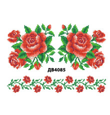 Термонаклейка для вышивки ДВ-4085