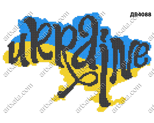 Термоналіпка для вишивки ДВ-4088
