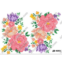 Термоналіпка для вишивки ДВ-4093