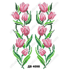 Термоналіпка для вишивки ДВ-4098