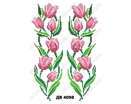 Термоналіпка для вишивки ДВ-4098