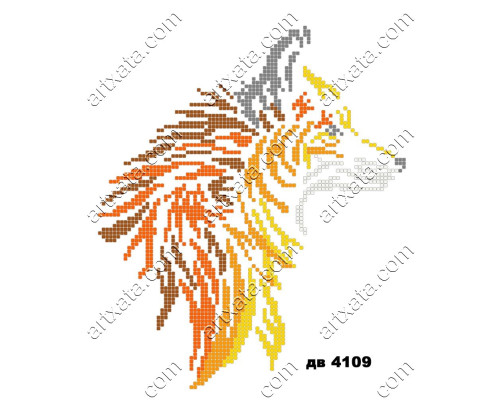 Термоналіпка для вишивки ДВ-4109