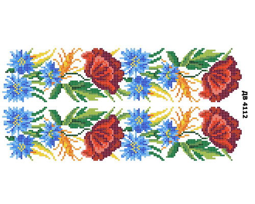 Термонаклейка для вышивки ДВ-4112
