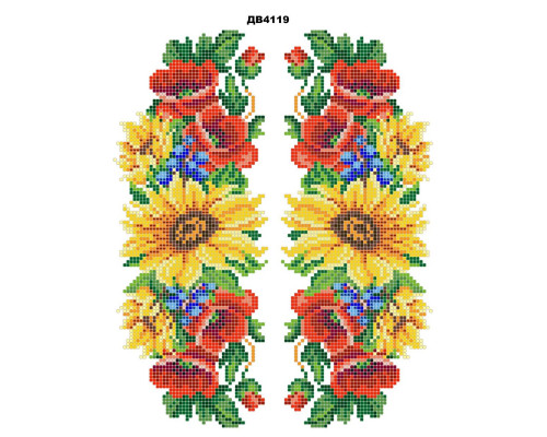 Термонаклейка для вышивки ДВ-4119