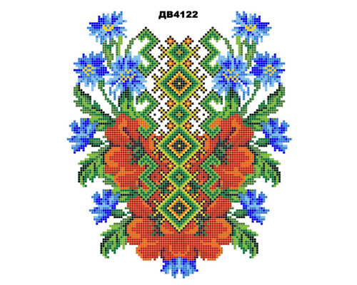 Термонаклейка для вышивки ДВ-4122