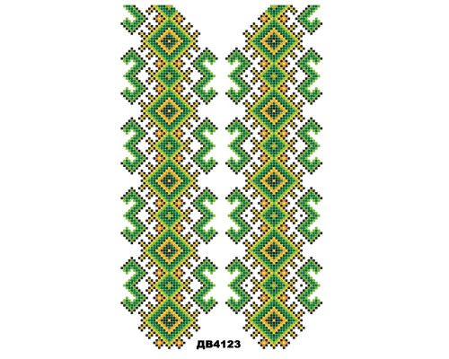 Термонаклейка для вышивки ДВ-4123