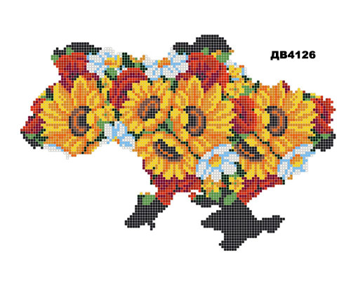 Термоналіпка для вишивки ДВ-4126