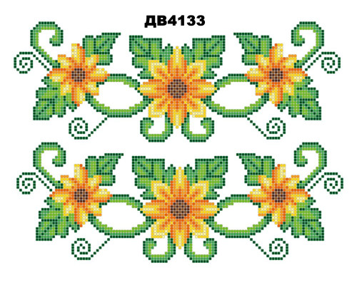 Термонаклейка для вышивки ДВ-4133