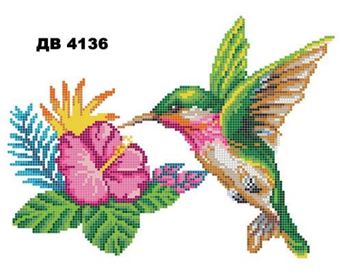 Термонаклейка для вышивки ДВ-4136