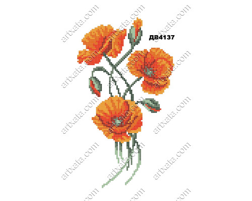 Термонаклейка для вышивки ДВ-4137
