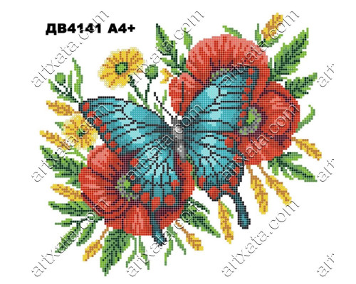 Термонаклейка для вышивки ДВ-4141