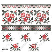 Термонаклейка для вышивки ДВ-4159