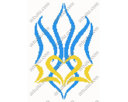 Термонаклейка для вышивания ДВ-4032