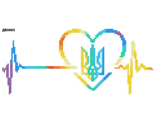Термонаклейка для вышивки ДВ-5003