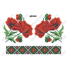 Термонаклейка для вышивки ДВ-5008