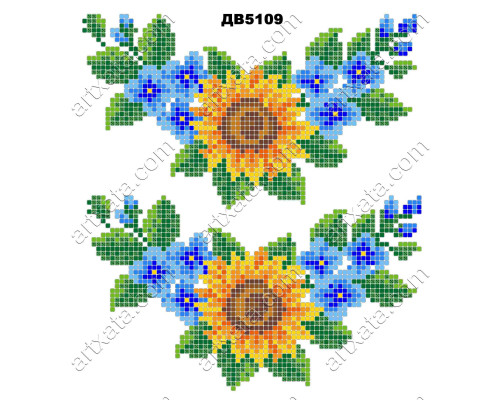 Термоналіпка для вишивки ДВ-5009