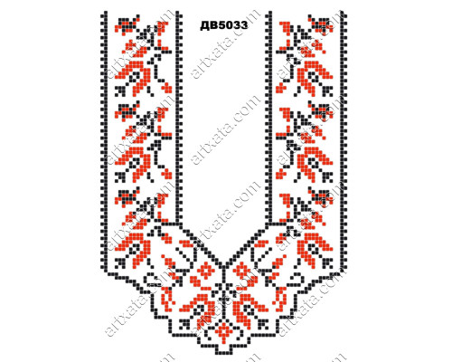 Термонаклейка для вышивания ДВ-5033