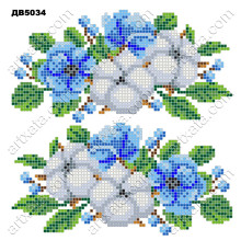 Термонаклейка для вышивания ДВ-5034