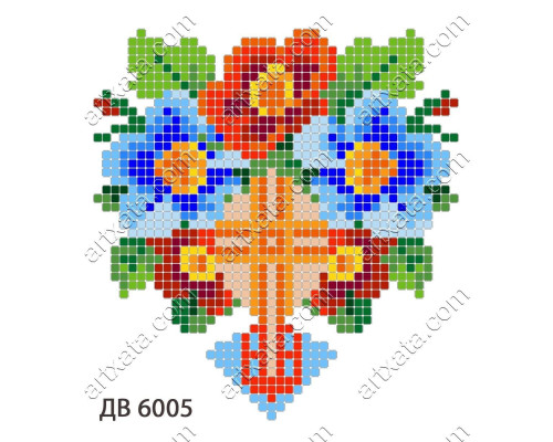 Термоналіпка для вишивки ДВ-6005